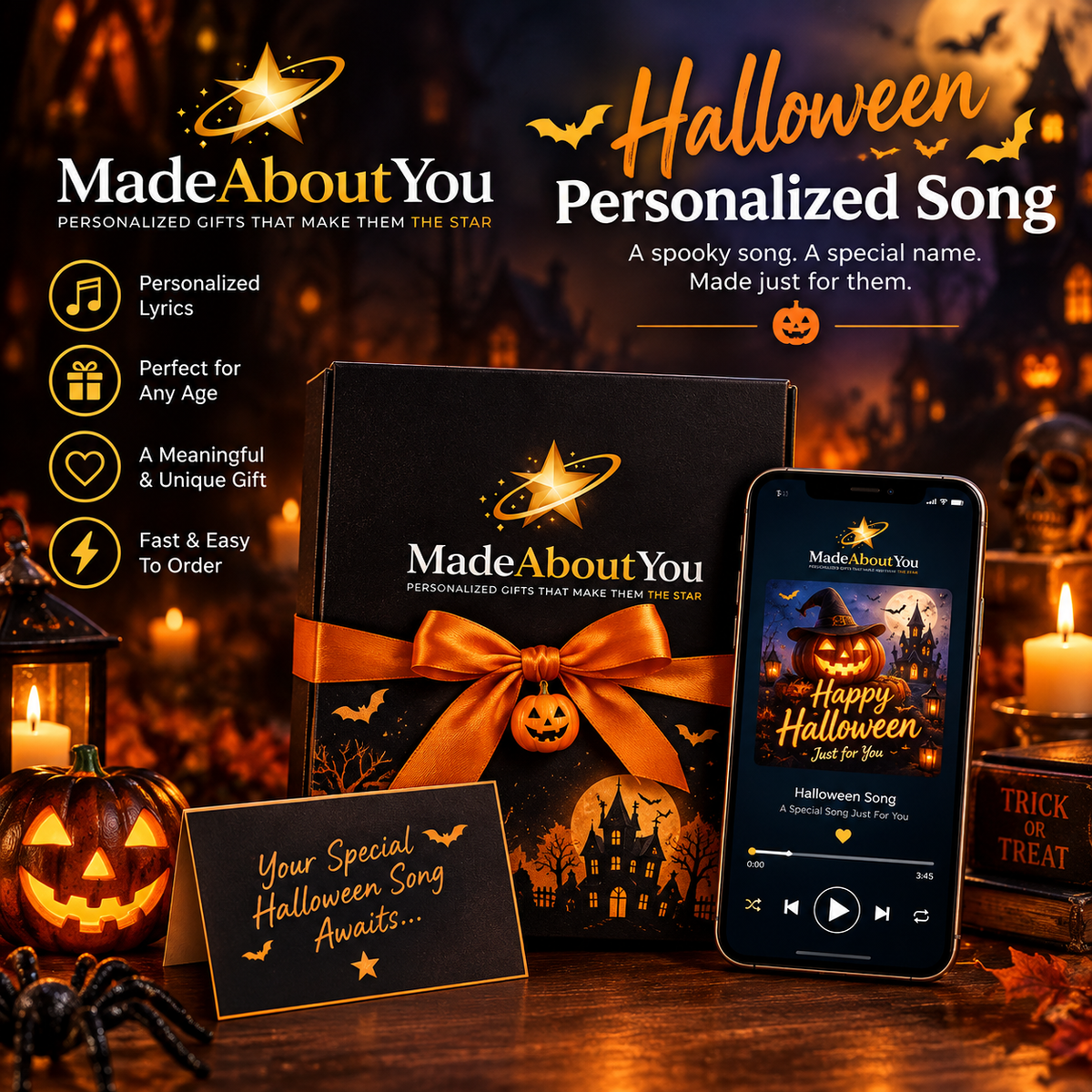Halloween Personalized Song